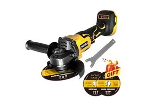 Brushless Cordless Angle Grinder M14 10000rpm 3 Gears Variable Cutting Grinding Polishing Power Tool 20V Battery DIY Industrial