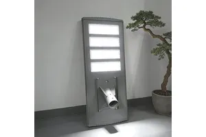 Budget Friendly Solar StreetLight 400W IP65 Solar Power, Timing for Rural Roads and Villages, Simple Installation and Low Cost