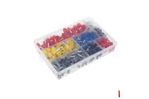PVC Insulated Assorted Electrical Wire End Sleeves and Terminal Ferrule Kit 750PCS
