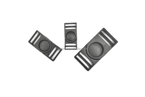 Wholesale Black Rotatable Plastic Press Webbing Straps Release Buckle