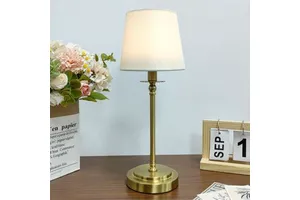 Decorative Table Lamp Ornament, Rechargeable Bedroom Bedside Multi-functional Dimmable Ambient Light, LED Hotel Restaurant Light