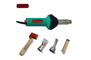 1600w Hot Air Plastic Welder For Pvc Tpo Vinyl With Accessories Heat Gun Torch 220v 50/60hz New Model CE/ROHS Certificated