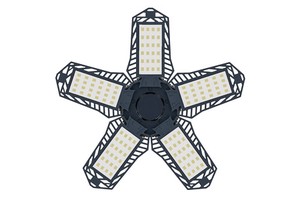 Mini garage light 5-leaf six leaf LED folding mining light garage warehouse lighting