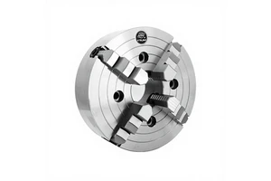 Valcrs Four-Jaw Single-Action Manual Lathe Chuck 200/250/320/400/500mm Steel Independent Jaw