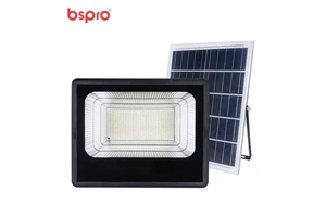 High-Power Outdoor Waterproof LED Spotlight W/ 10Ah Battery for Yard & Street Lighting 1500W Solar Flood Light