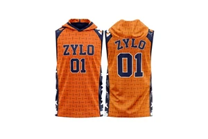 Youth 7v7 Flag Football Hoodie Style Uniform Custom Sleeveless Compression Jersey
