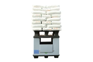 Chemicals Resistant Foldable W Type Z Type Collapsible Plastic Sleeve PP Pallet Tool Pack Box With Access Door
