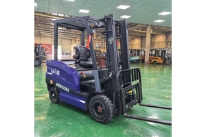 S-20 2 Ton Mini Electric Forklift CE Approved 4WD With Two-Stage Mast 48V Lithium Battery Offroad Free Shipping