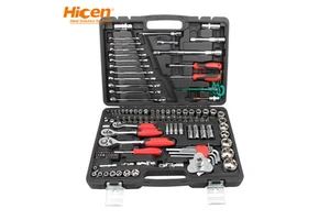 118pcs Combined Tool Set,Repairing Tool Kit,Household Tool Set