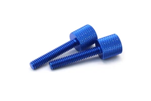 China Customized Brass Stainless Steel Knurled Thumb Screw M12 M10 M8 M6 M5 M4 M3 M2 Aluminum Thumb Screw