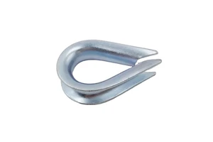 DIN6899 B Carbon Steel Wire Rope Thimbles