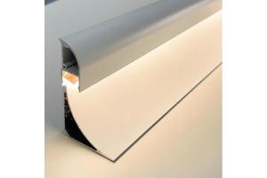 Modern Linear Slot LED Wall Washer Aluminum Body Corner Skirting Lamp Lights with Honeycomb Panel Type