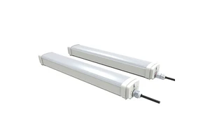 40W LED Tri-Proof Industrial Lamp Dimmable Anti-Fog IP65 IK08 Waterproof Anti-Impact Linear Design Adjustable Brightness 5-Year