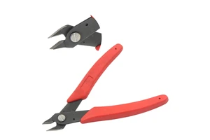 115mm Side Cutter Spring Molded Handles Jewelry Making DIY Multi-Purpose Wire Cutting Pliers Circlip Crimping Fishing OEM