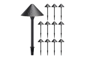 Garden Aluminum Solid Brass Low Voltage Outdoor Landscape Pathway Light LED Lighting Fixture IP65 for Outdoor Garden