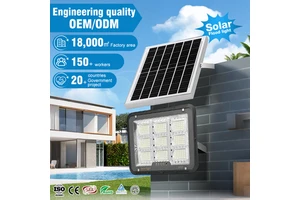 Professional Factory Fast Shipping ABS Ip65 Waterproof 100W 200W 300W 400W Floodlight Outdoor Led Solar Flood Light