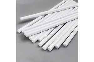 30cm 11mm White EVA Hot Melt Glue Stick Gun-Multi-Purpose High Temperature Resistant Adhesive for Industrial Woodworking