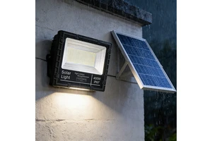 Commercial Solar Flood Light 1000W Outdoor IP65 Aluminum Waterproof LED with Bracket for Factory Area