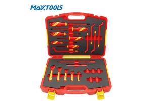 OEM 23PCS VDE 1000V Insulated Electrician Tool Set CR-V Professional Electrical Maintenance Hand Tool Kit