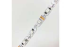 DC 12V S-Type LED Strip Light Smart SMD 2835 Bendable Zigzag S-Shape Flexible Mini Advertising Letter Sign Strip Lights