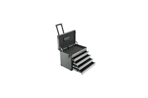 High Quality Professional Customizable OEM Durable Aluminium Frame Tool Box Rolling Tool Case Drawer IP67 Rated Dust Resistant