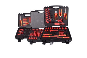 1000V 1/4" Insulated Tool Set, 1/2" High Voltage Resistant Electrician Combination Tools for Auto Repair