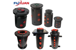 High Tension Hyperthermia Hydraulic Oil Water Rotary Union Threaded Flange Centre Rotation Conduit Multipass Swivel Joint