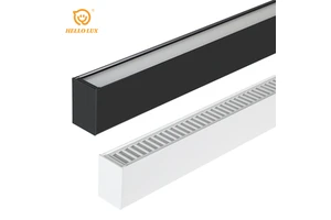 Hot Seller IP20 PC Surfaced Mounted 48W Led Shop Hanging Light Office Modern Suspended Linear Lights
