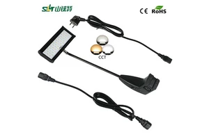 Hot Sale SLT Portable Trade Show Display Led Light Expo Photo Booth Roll Banner Spotlights Exhibition Lights Aluminum ABS