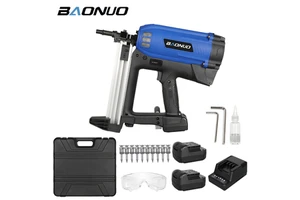 7.2V Cordless Electric Nail Gun and Staple Nailer Machine Industrial & DIY Grade with Battery for Wood Air Nail Gun