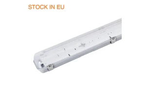 INSTOCK IP65 IK08 Waterproof Explosion Proof Fluorescent Led Garage Tri-proof Light Fixture