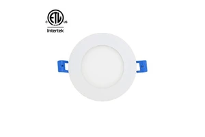 4 Inch LED Recessed Low Profile Wafer Ultra Thin Slim Panel Down Light Fixture