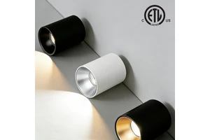 Nordic Style Adjustable-Angle IP65 Aluminum LED Downlight Commercial Corridor Project Surface-Mounted Dimmable Cob Spotlights