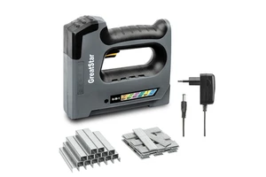 6 in 1 Cordless Electric Nail and Ectric Nail Framing Nail Gun and Staple Heavy Duty Staple Gun