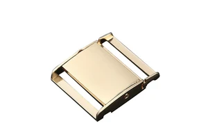 2025 Wholesale Rose Gold and Black High Quality Stainless Steel Belt Buckle