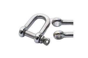 Shackle Stainless Steel 304 Dee Shackle Eye Swivel Snap Shackle
