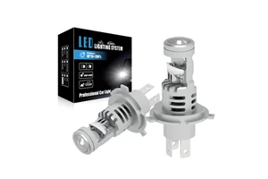 H4 Auto Headlight Mini Projector Lens 80W Canbus 10000LM 6500K H7 H18 H8 H11 9005 HB3 9006 HB4 Bombillos Led Faros 12V Auto Lamp