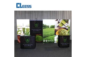Portable Trade Show Booth Modular Exhibition Event Booth Advertising Light Box Backlit Trade Show Display Backdrop