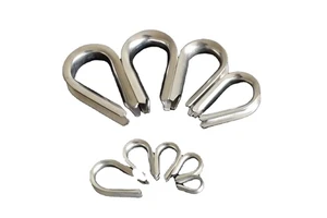 Wire Rope Thimbles Customized Surface Galvanized Electric Galvanized Type Overhead Line a Wire Rope Thimble