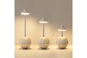 Modern Tumbler Weight Design Height Adjustable RGB Desk Lamp USB Rechargeable Touch Night Lights Bedroom Bedside LED Table Lamp