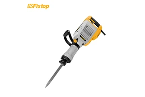 GSFixtop Industrial Heavy-Duty 220V Jack Hammer Electric Pick & Demolition Breaker Set DIY Power Drills Tools