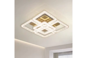 Nordic Style Rhomboid Ceiling Lamp gold lights modern design Hot Sale Decorative Bedroom Living Room