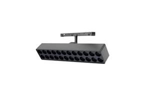 Foldable Direction Adjustment 11mm 24W Double-row Grille Folding Light Large-Area Fill Light for Offices & Exhibition Halls