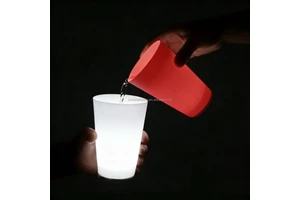 RICHSHINING LED Water Sensing Cup Plastic Led Cup Festive Colors Nightclubs New Year's Occasions Party Favors