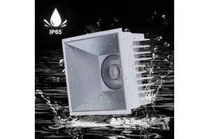 HUIA COB Chip Embedded Downlight 15W 30W Square Aluminum Commercial Led Downlights Minimalist for Hotel Hallways