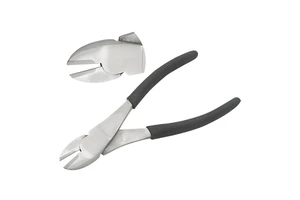 Diagonal Cutter TC Jaws Stainless Steel 200mm Matt Foam Handles Jewelry Making DIY Crafts Heavy Duty Crimping Fishing Wire