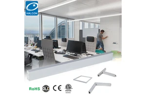 Professional Customized Office Shop Suspending Led Linear Lamp 4 8 FT 50w Commercial Linear Light
