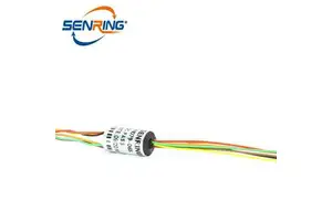 6ways Small Capsule Slip Ring 1A Signal Transfer Factory Outlets Low Price Sliprings Rotating connector