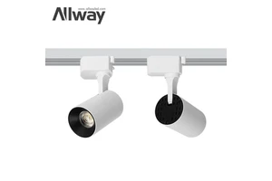 ALLWAY Commercial Angle Adjustable Spot Lamp Ceiling Linear Indoor Spotlight 10W 20W 30W LED Track Light