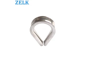 European Type Stainless Steel Wire Rope Thimble